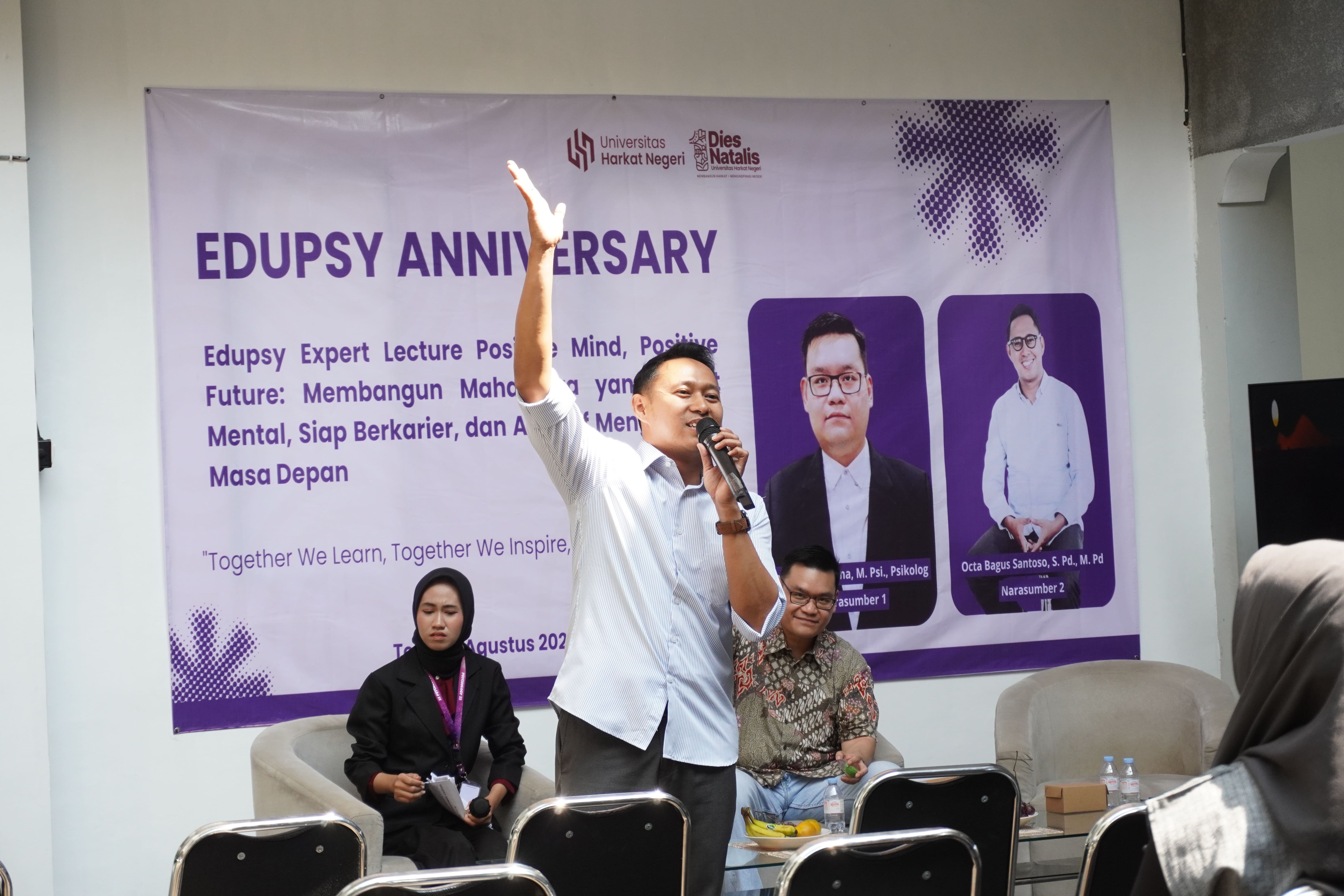 Positive Mind, Positive Future: EDUPSY Anniversary Bekali Mahasiswa Menjadi Generasi yang Sehat Mental dan Siap Menghadapi Masa Depan